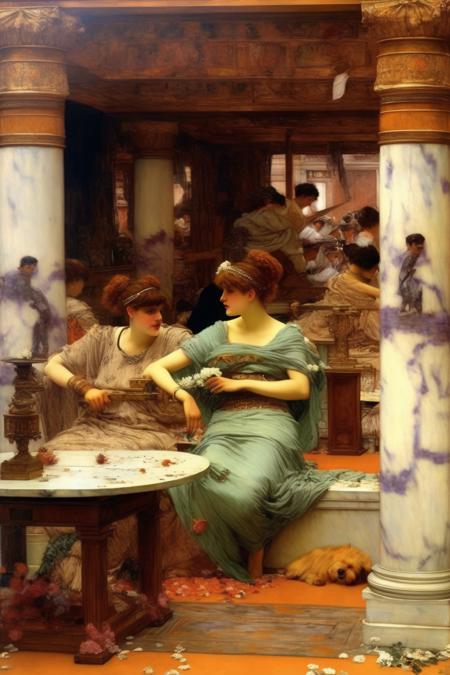 00250-1446270359-_lora_Lawrence Alma Tadema Style_1_Lawrence Alma Tadema Style - Awesome Sir Lawrence Alma-Tadema painting of the GAME ROOM of a.png